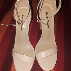 Heels charm women's shoes